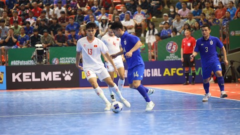 Kết quả ĐT futsal Thái Lan 2–1 ĐT futsal Việt Nam: Việt Nam vào tứ kết!